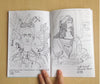 Art history coloring book by local New Orleans artist Maddie Stratton