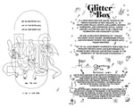 Getting to Know Glitter Box Zine curated by Kate McCurdy & printed by Paper Machine in New Orleans
