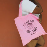 Pink Glitter Box Girl Gang Tote by Glitter Box Goods