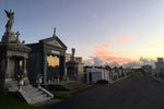 City of the Dead at Dawn, New Orleans Cemetery by Olivia Greene