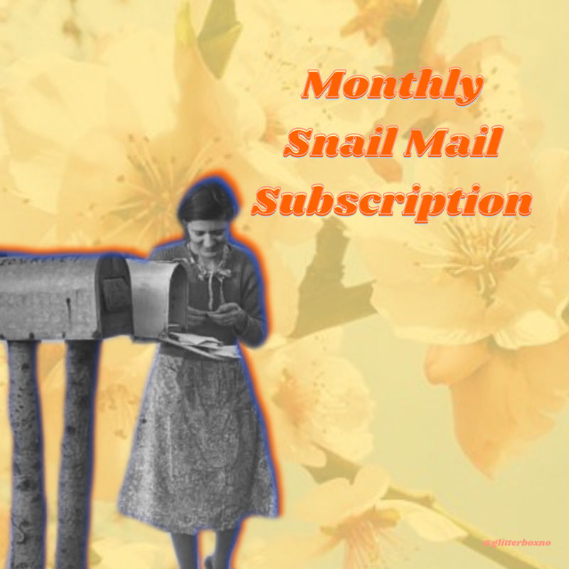 Glitter Box Monthly Snail Mail Subscription