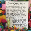 ceramic king cake baby